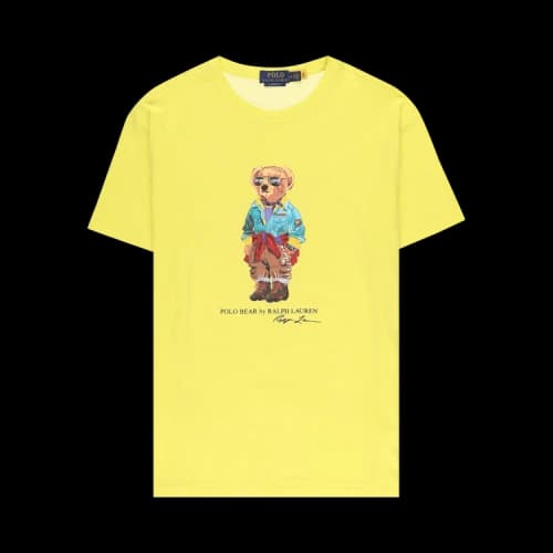 Polo Ralph Lauren Voyager Bear Graphic T-Shirt 'Yellow'