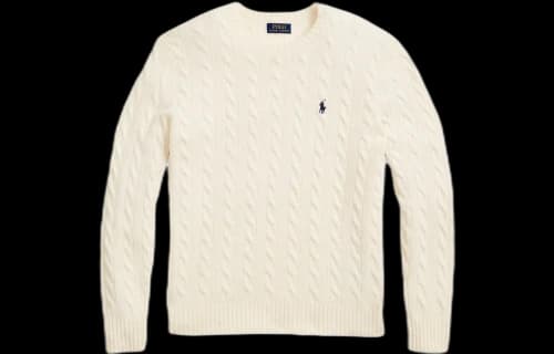 Polo Ralph Lauren Pony Embroidered Cable Knit Jumper