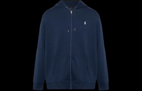 Polo Ralph Lauren Logo Embroidered Drawstring Polo Zip-up Hoodie