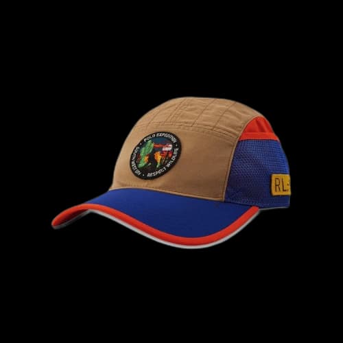 Polo Ralph Lauren Nylon 5-Panel Gear Voyager Cap 'Khaki'