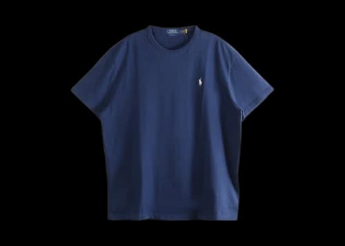 Polo Ralph Lauren Short-Sleeve Jersey Knit Crewneck T-shirt Cruise Navy