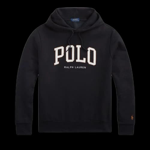 Polo Ralph Lauren Fleece Logo Hoodie 'Black'