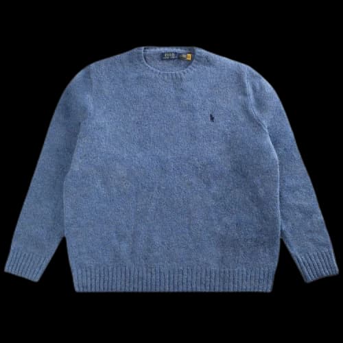Polo Ralph Lauren Alpaca Blend Long-Sleeve Sweater 'Blue'