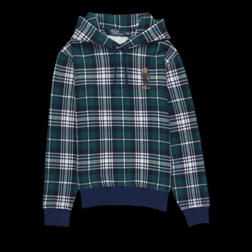 Polo Ralph Lauren Hertiage Bear Hoodie 'Tartan'