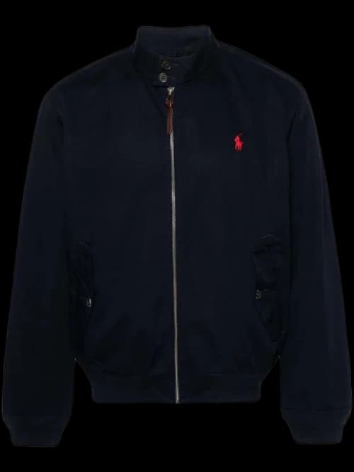 Polo Ralph Lauren Twill Lined Windbreaker Jacket Navy