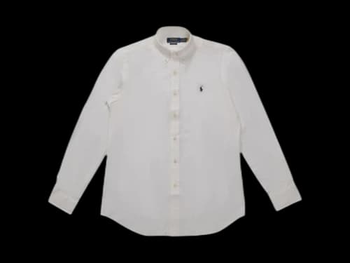 Polo Ralph Lauren Long-Sleeve Stretch Poplin Shirt White