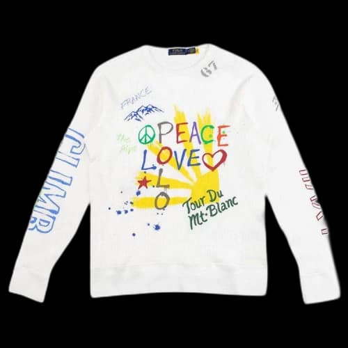 Polo Ralph Lauren Peace Love Waffle Knit 'Nevis'