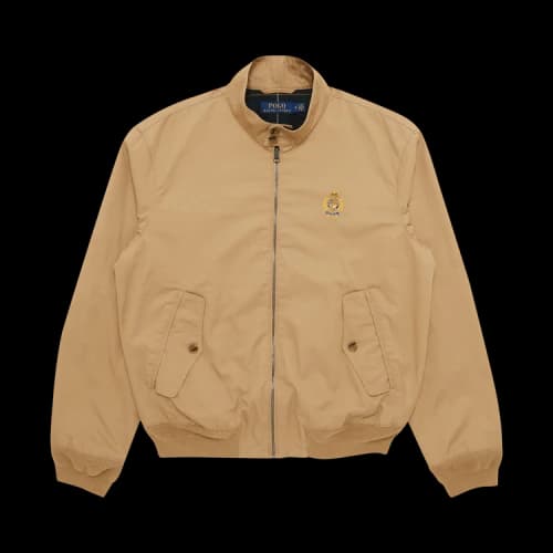 GOAT Exclusive Polo Ralph Lauren City Windbreaker, Vintage Polo Crest Tan