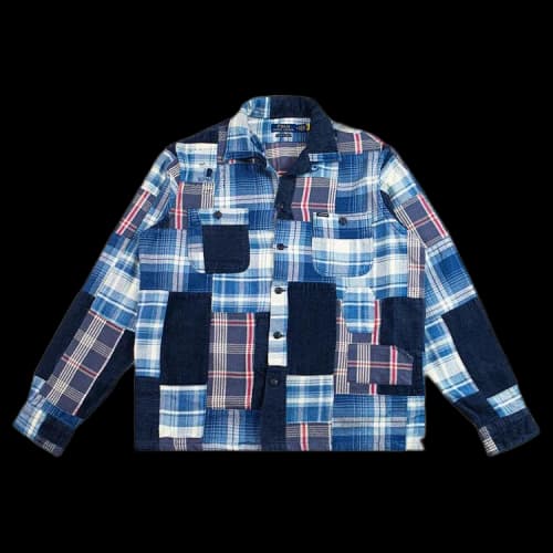 Polo Ralph Lauren Long-Sleeve Sport Shirt 'Patchwork'