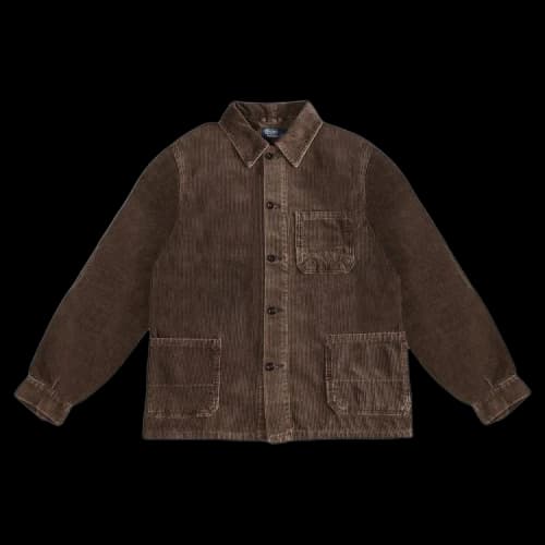 Polo Ralph Lauren Soft Fade Cord Workwear Jacket 'Brown'