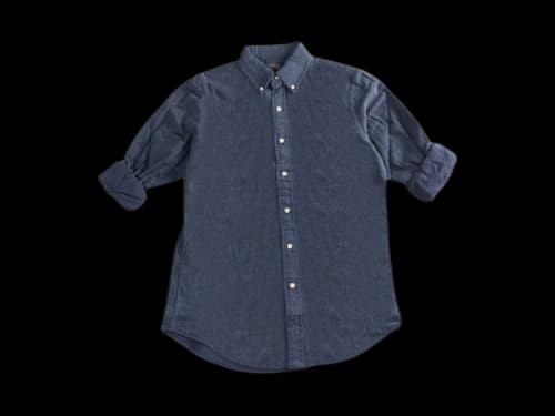 Polo Ralph Lauren Cotton Long Sleeved Button-Up Blue Multi