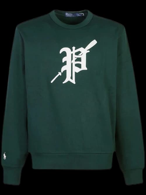 Polo Ralph Lauren Knit Long Sleeve Sweatshirt Moss Agate
