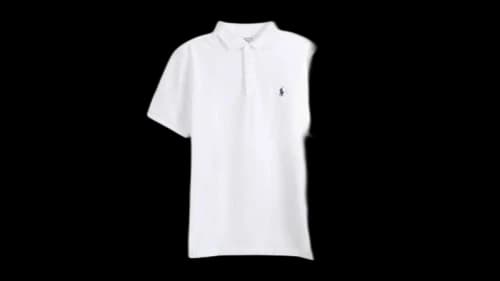 Polo Ralph Lauren Short-Sleeve Classic Fit Stretch Mesh w/ 3-Button Placket Polo White