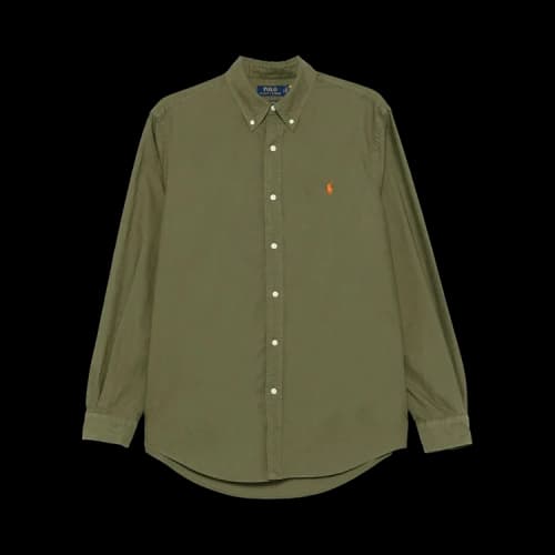 Polo Ralph Lauren Long-Sleeve Shirt 'Olive'
