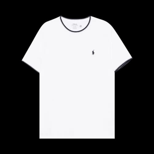 Polo Ralph Lauren Short-Sleeve Stretch Mesh Crewneck T-Shirt 'White'
