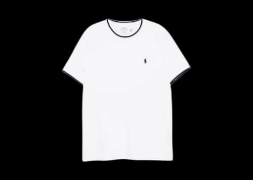 Polo Ralph Lauren Short-Sleeve Stretch Mesh Crewneck T-shirt White