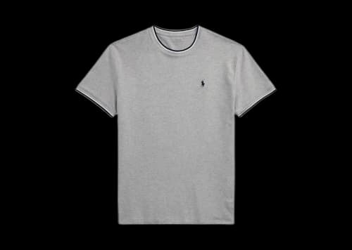 Polo Ralph Lauren Short-Sleeve Stretch Mesh T-shirt Andover Heather