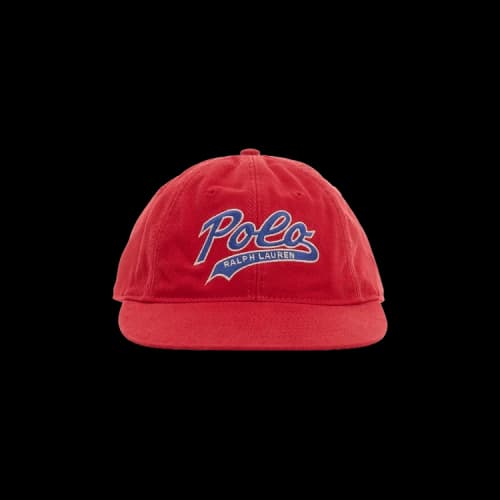 Polo Ralph Lauren Vintage Polo Script Baseball Cap 'Red'