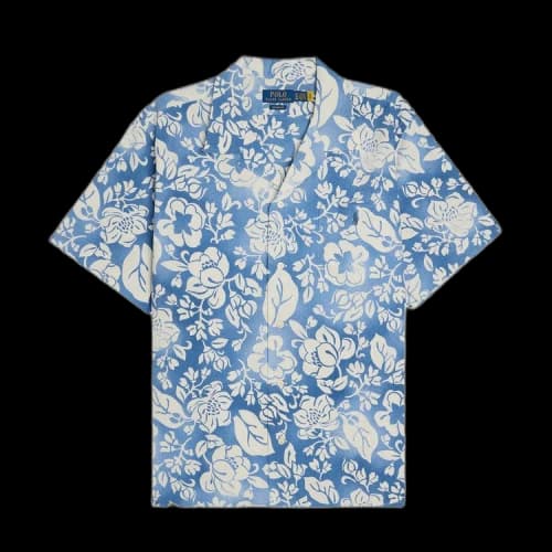Polo Ralph Lauren Oxford Andy Camp Pocket Sport Short-Sleeve 'Mangrove Floral'