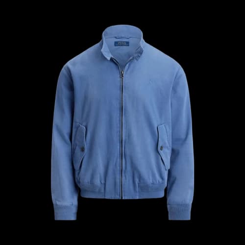 Polo Ralph Lauren Long-Sleeve Montauk Chino Bedford Windbreaker 'Delta Blue'