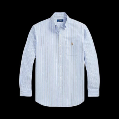Polo Ralph Lauren Long-Sleeve Classic Oxford Sport Shirt 'Blue/Multicolor'