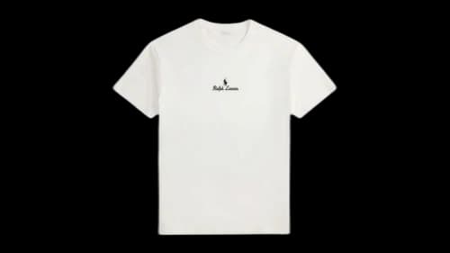 Polo Ralph Lauren Short-Sleeve Jersey Knit Ralph Lauren Script Graphic T-shirt White