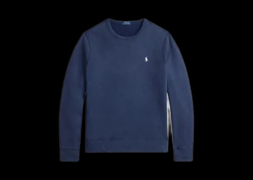 Polo Ralph Lauren Island Terry Crewneck Long-Sleeve Sweatshirt Newport Navy