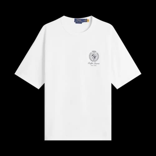 Polo Ralph Lauren Short-Sleeve Heavyweight Jersey Knit Graphic T-Shirt 'White'