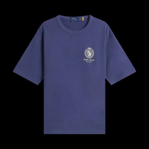 Polo Ralph Lauren Short-Sleeve Heavyweight Jersey Knit Graphic T-Shirt 'Newport Navy'