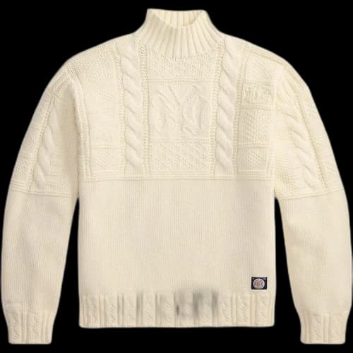 Polo Ralph Lauren cable-knit roll-neck sweater