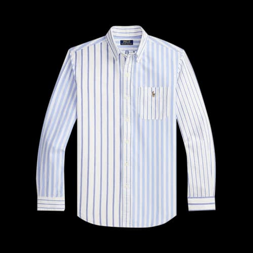 Polo Ralph Lauren Long-Sleeve Lightweight Oxford Nautical Funshirt 'Nautical'