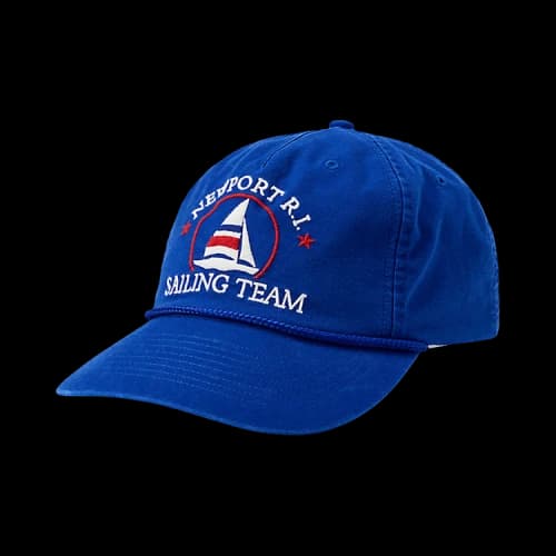 Polo Ralph Lauren Lightweight Cotton Twill Vintage Sailing Team Trucker Cap 'Sapphire Star'