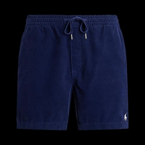 Polo Ralph Lauren Pinwale Corduroy Pull On Prepster 6" Inseam Short 'Newport Navy'