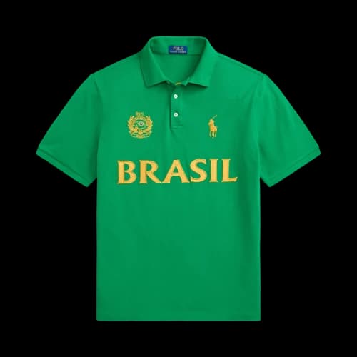 Polo Ralph Lauren Brazil Short-Sleeve Mesh Polo 'Cruise Green'
