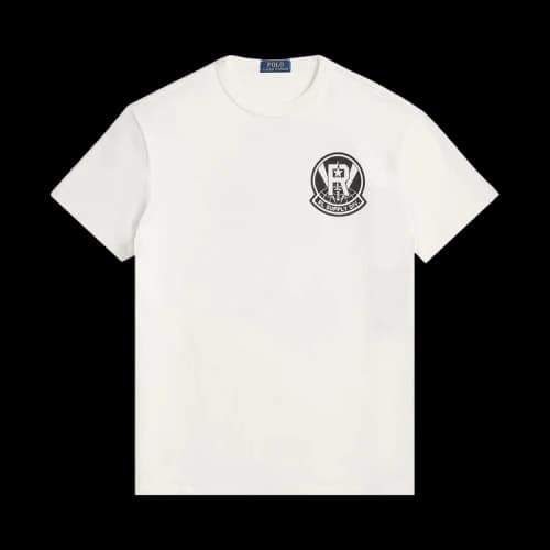 Polo Ralph Lauren Short-Sleeve Jersey Knit Supply Graphic T-Shirt 'White'