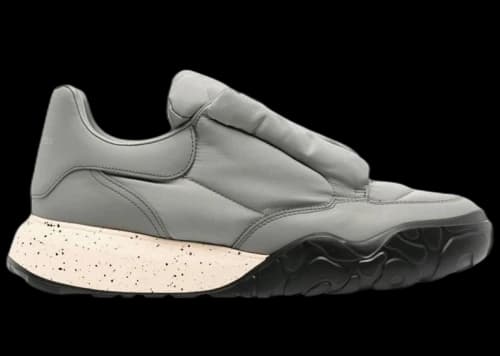 Alexander McQueen Court Puffer Trainer Gravel