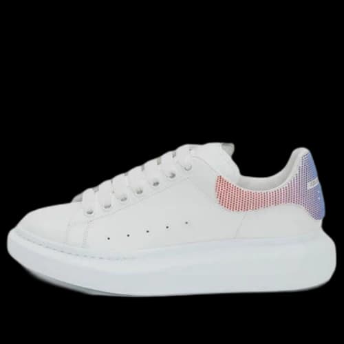 Alexander McQueen Thick-soled Low-top Sneakers 'White Pink Purple'