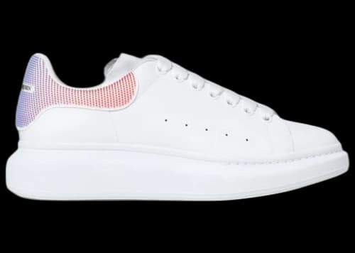 Alexander McQueen Oversized White Red Blue