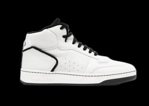 Saint Laurent SL-80 Mid Top Blanc Optique