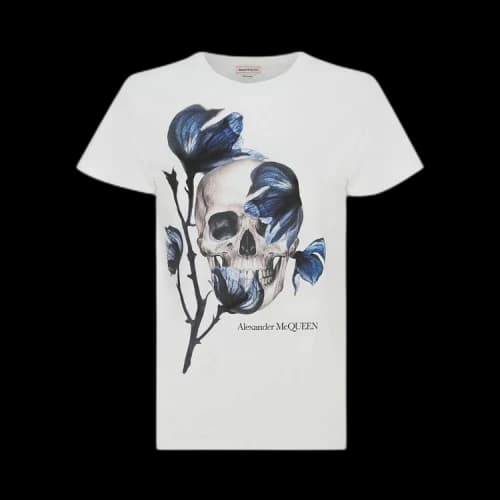 Alexander McQueen Fitted T-Shirt 'White'