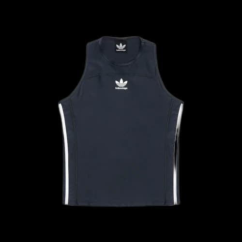 Balenciaga x adidas Mens Athletic Tank Top Black