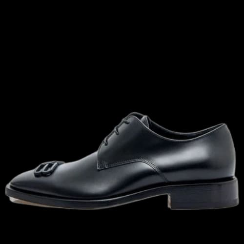 Balenciaga BB Icon Derby Shoes 'Black'