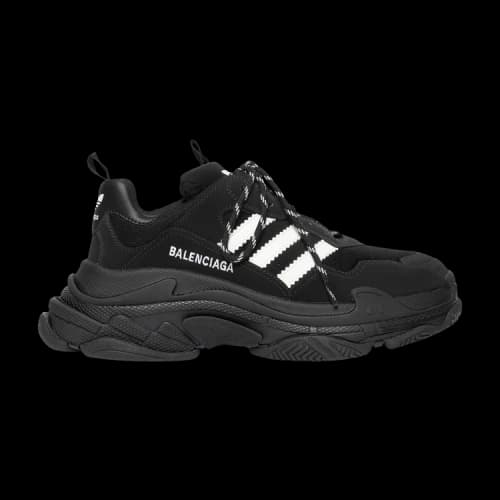 Adidas x Balenciaga Triple S Sneaker 'Black' (Women's)