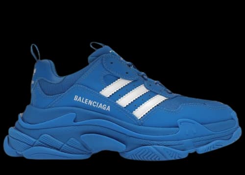 Balenciaga Triple S adidas Blue White