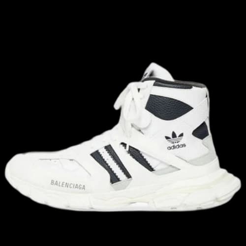 Balenciaga x adidas originals Track Forum Sneakers 'White Black'