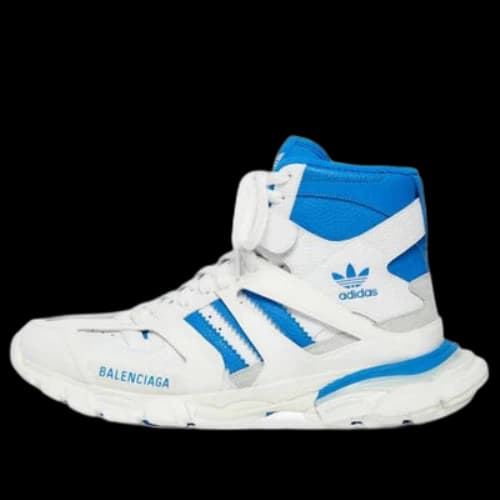 Balenciaga x adidas originals Track Forum Sneakers 'White Blue'