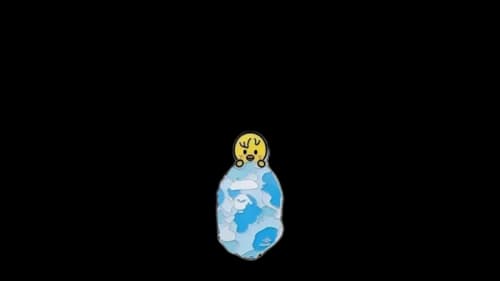 BAPE x Stray Kids Felix Keychain Light Blue