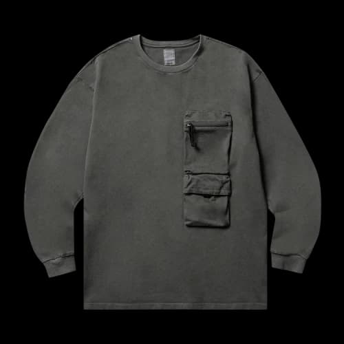 Liberaiders Multi Utility Long-Sleeve Tee 'Charcoal'