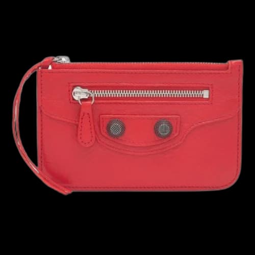 Balenciaga Card Holder 'Red'