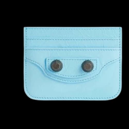 Balenciaga Card Holder 'Light Blue' (Women's)
